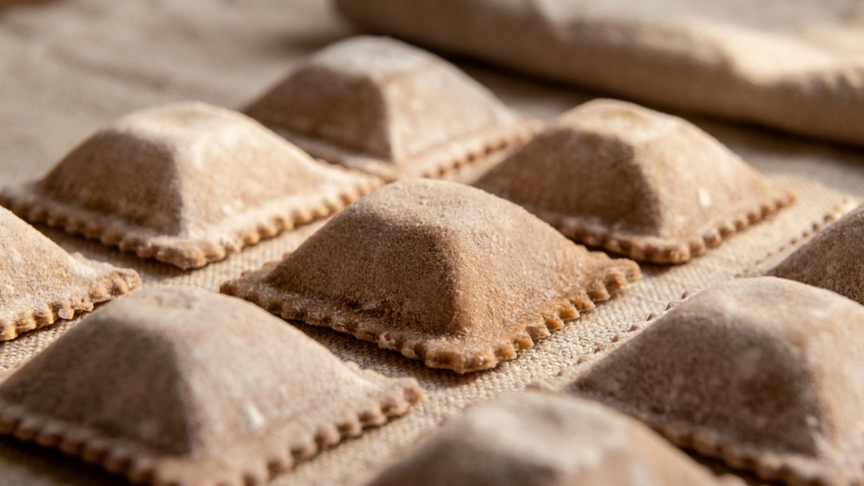 Raviolones de cordero
