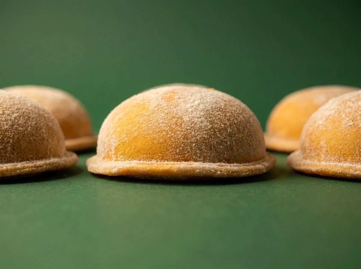 Sorrentinos de calabaza y muzzarella